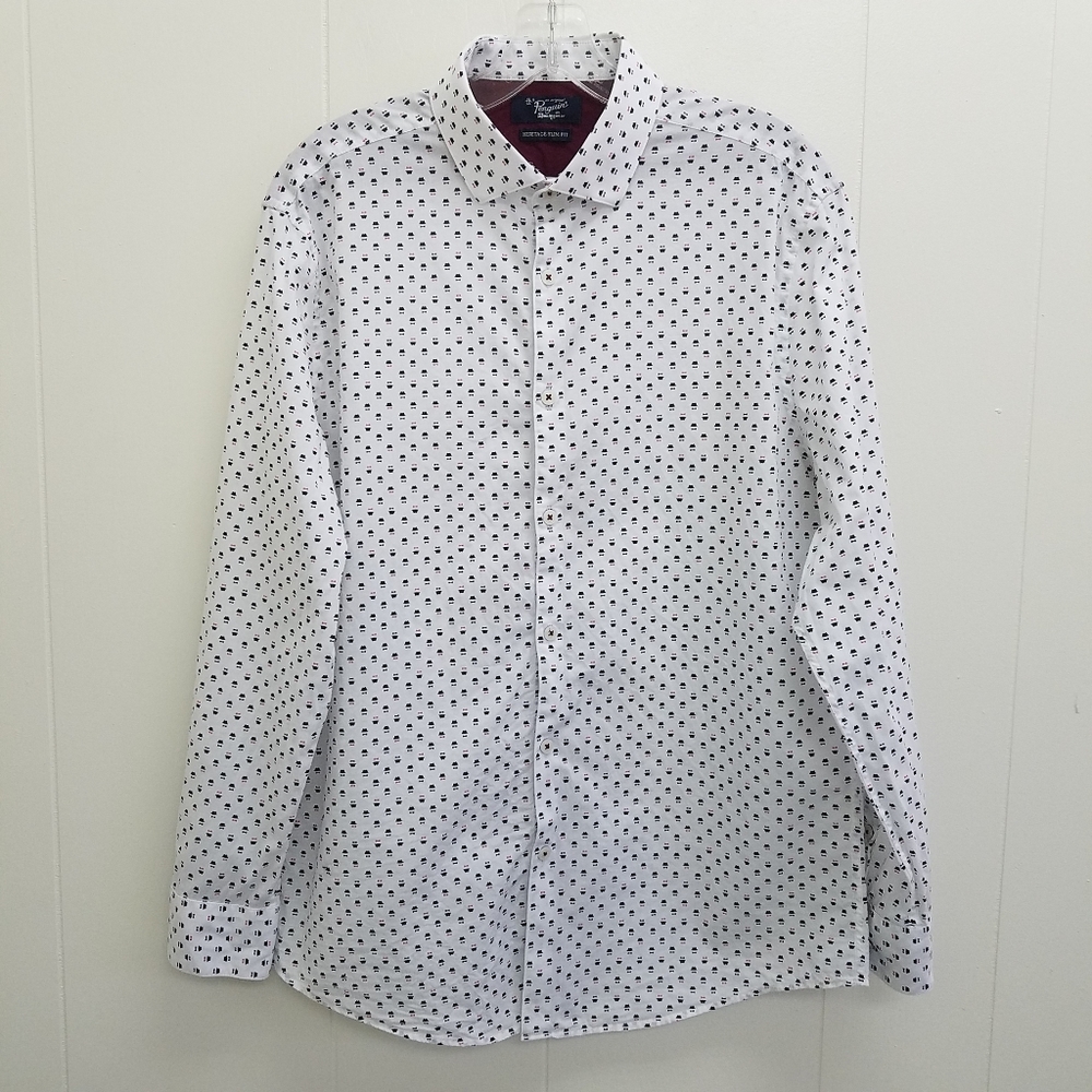 Original Penguin Heritage Slim Fit Button Up Shirt